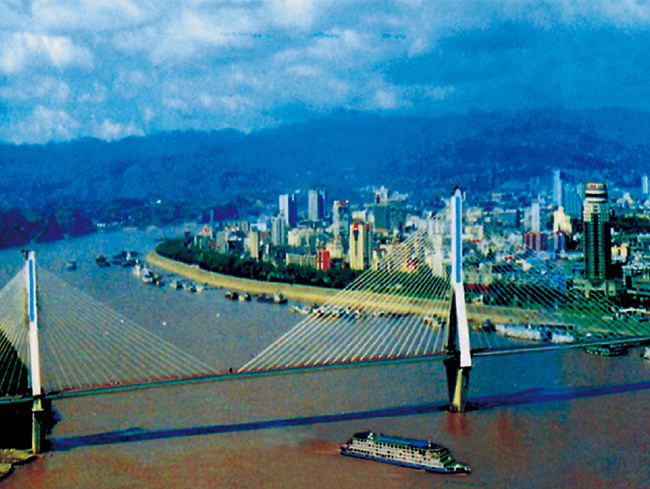 宜昌夷陵大桥(图1)